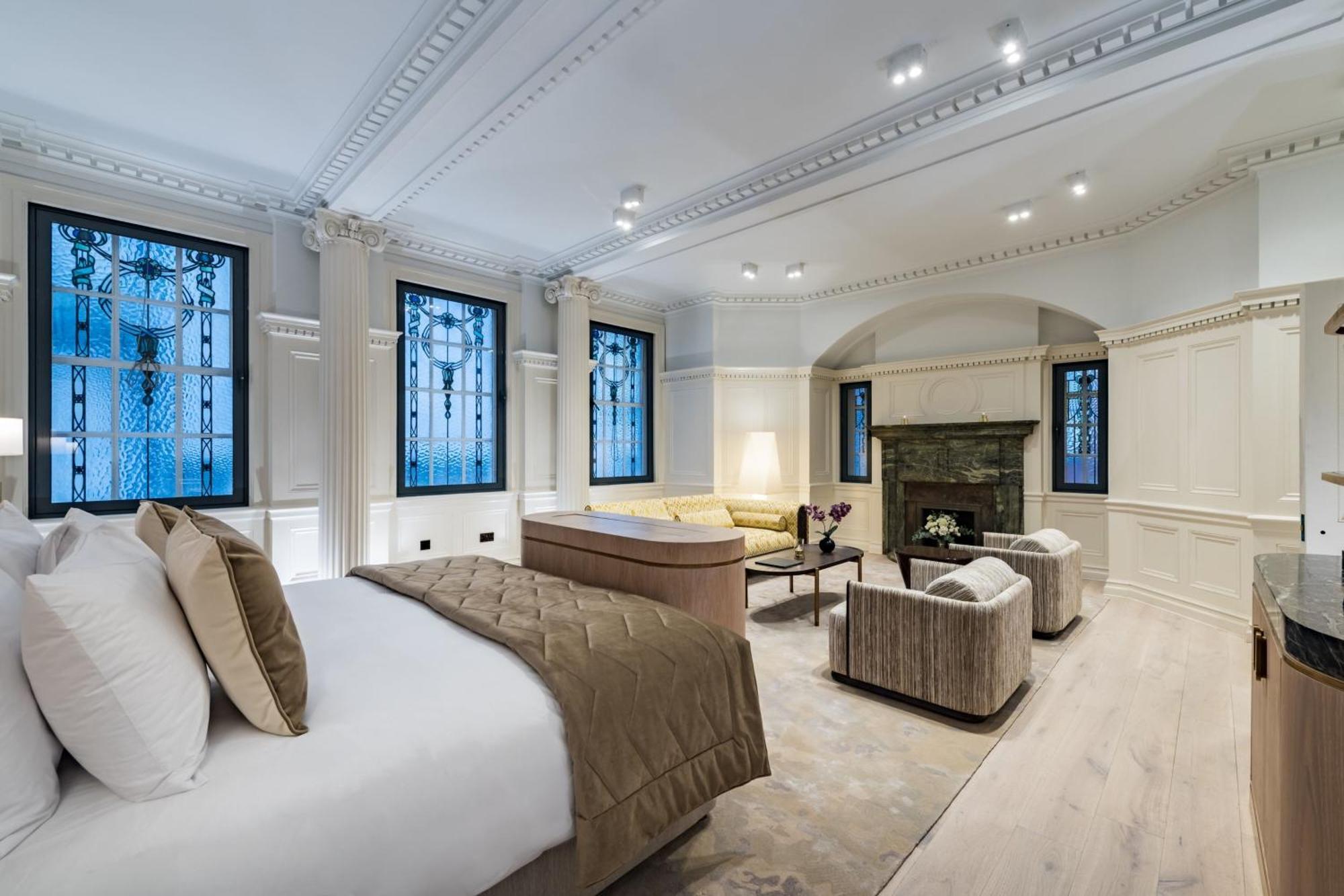 Stock Exchange Hotel, Manchester, Autograph Collection Bagian luar foto The interior of the hotel